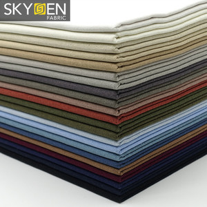 El material de buena calidad con 30% Lino y 70% de poliéster de Skygen de los hombres de la moda tela de la camisa - Product Image 1