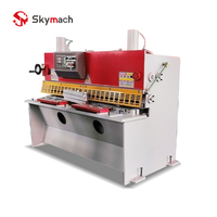 Cisaille hydraulique CNC QC11YK avec cadre soudé rigide et vitesse de cisaillement rapide pour la fabrication métallique