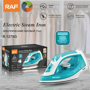 Plancha de Vapor Eléctrica RAF China, <span class=keywords><strong>Precio</strong></span> Económico, Plancha de Cerámica para el Hogar, Función Anti-goteo - Product Image 2