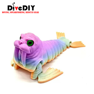 Figura de Tortuga Marina DiveDIY, Decoración de Animales Oceánicos, Estilo Resina Ecológica PLA, Mini Estatua de Tortuga, Regalo para Buceadores DA009 China - Product Image 5