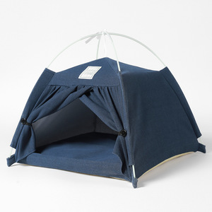 New Design Luxury Deep Sleep Cat Cave <strong>Bed</strong> Plush Pet <strong>Igloo</strong> <strong>Bed</strong> Removable Funny Sofa <strong>Dog</strong> Cats <strong>Bed</strong> for Pet Travel Outdoor Tent - Product Image 3