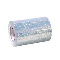 Prix d'usine Papier holographique métallique enduit de PP Papier laser Papier irisé brillant épais