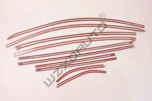 WZXD Steel Car <b>Window</b> Frame Bottom <b>Cover</b> Garnish Trim Accessories for 2011 2018 - Product Image 3