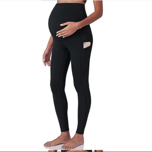 Nuovi Pantaloni <span class=keywords><strong>Premaman</strong></span> con Elastico in Vita, Tasche e Tessuto Elasticizzato - Product Image 5