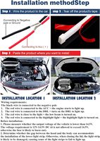 Bande lumineuse LED 12V personnalisable pour capot de voiture, 1,5M 1,8M, flexible, DRL, lampe décorative, prix de gros usine