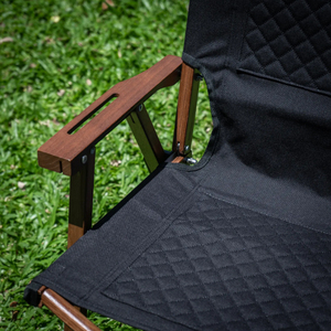 Chaise <span class=keywords><strong>de</strong></span> camping pliante Kermit en bois <span class=keywords><strong>de</strong></span> chêne double couche <span class=keywords><strong>de</strong></span> haute qualité, légère et robuste, pour <span class=keywords><strong>jardin</strong></span> et villa, fournie directement par l'usine - Product Image 6