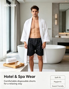 Sous-vêtements jetables pour hommes en PP non tissé légers, caleçons pour spa et salon de beauté - Marque Okayaya - Product Image 6