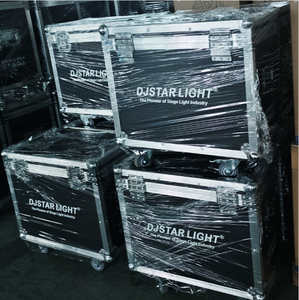 DJSTAR LIGHT - Juego de 2 Luces LED Bee-eye de 19x15W en 1 Caja, Luz Móvil RGBW para Escenario, Lámpara Wash DMX512 para Conciertos - Product Image 6