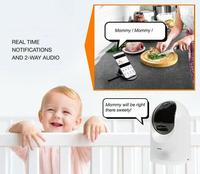 Caméra de sécurité WiFi PTZ intérieure SIXWGH 4MP, caméra IP, vision nocturne, audio bidirectionnel, caméra CCTV réseau, visualisation à distance sur le cloud pour la maison