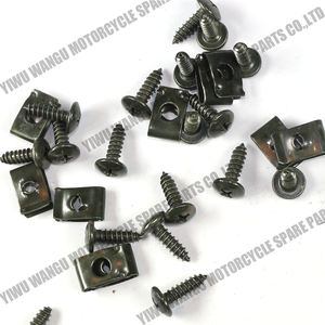 5 pièces/lot de couvercle en plastique pour moto, voiture, Scooter, quad, bicyclette, housse en plastique, vis et Clips auto-adaptés M4 M5 4.2mm 4.8mm - Product Image 5