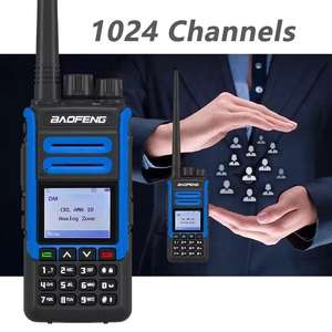 Рация <span class=keywords><strong>DR</strong></span>-1802U UHF для связи на больших расстояниях с шифрованием AES-256, аналоговая + цифровая DMR, мобильная, с защитой от воды IPX4 - Product Image 3