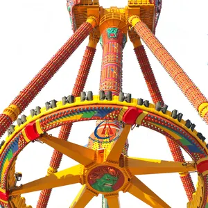 Desain baru mesin permainan taman 360 derajat putaran gila wahana besar Pendulum naik untuk dijual
