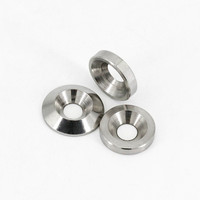 Ring Cekung dan Cembung Berbentuk Kerucut Baja Tahan Karat 304, Washer Kerucut, Gasket Datar Kepala Cekung Padat M3 M4 M5 M6 M8 M10