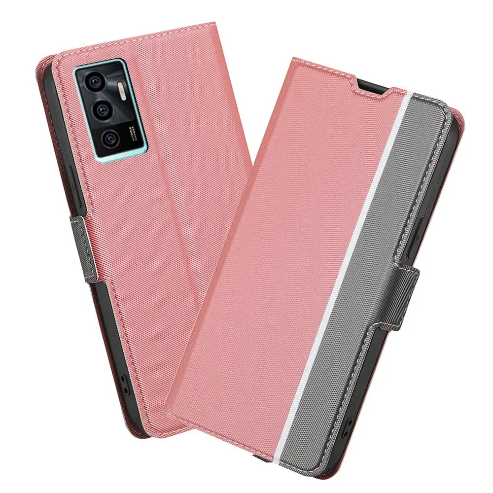 New soft PU silicone wallet leather phone case for VIVO S16 S15 S15E S10 S7 V23E V21E V20 V19 Pro back cover