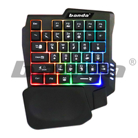 Venta caliente 5 en 1 Accesorios de videojuegos Gaming Mouse Keyboard Converter Combo Pack para Android IOS Mobile PUBG Gamer