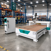 Machine de découpe de bois et de contreplaqué HYSEN, routeur CNC pour le travail du bois, machine de découpe CNC 1325 ATC, prix du routeur CNC
