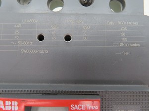 Nuevo y Original SACE Tmax XT3N 250 de 4 Polos para PLC, Amplia Experiencia Técnica con Solida Experiencia en Mantenimiento Industrial - Product Image 2