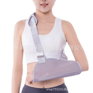 Soporte para antebrazo infantil, soporte para brazo, fijación y rehabilitación postoperatoria para fracturas, hombro y cuello de malla transpirable - Product Image 5