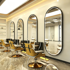Miroir <span class=keywords><strong>de</strong></span> <span class=keywords><strong>salon</strong></span> <span class=keywords><strong>de</strong></span> <span class=keywords><strong>coiffure</strong></span> sur mesure OEM, miroir mural moderne avec éclairage LED pour la rénovation <span class=keywords><strong>de</strong></span> <span class=keywords><strong>salon</strong></span> <span class=keywords><strong>de</strong></span> <span class=keywords><strong>coiffure</strong></span> - Product Image 5