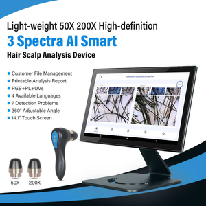 AI Smart Scalp Analyzer <b>Machine</b> Hair Follicle <b>Analysis</b> Detection with Printed Report Professional Salon Beauty Equipment - Product Image 2