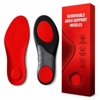 Semelles orthopédiques respirantes en maille, confort sportif, soutien de la voûte plantaire en TPU, amorti durable, unisexe - Grande Vente