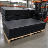 Tapis de protection du sol en HDPE robustes et portables pour la protection des champs agricoles, tapis de protection du sol en HDPE haute résistance 4x8
