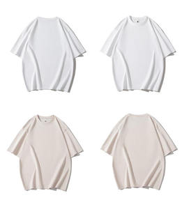 قميص تي شيرت 300 جرام 100٪ قطن بأكتاف منخفضة وحجم كبير، قمصان ثقيلة الوزن مع طباعة مخصصة، تي شيرت فاخر للرجال بحجم كبير - Product Image 6