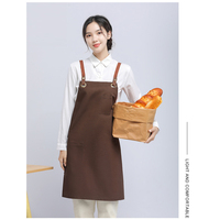 Tablier de cuisine sans manches en toile pour femme, personnalisable avec logo par sublimation, durable et écologique, pour restaurant, accessoires de cuisson, bavoir de chef