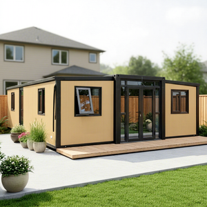 Australisches 40-Fuß-Containerhaus, Modulares Tragbares 20-Fuß-Stahlcontainerhaus, Lagerbüro, Kapselhaus mit 2 Schlafzimmern - Product Image 1