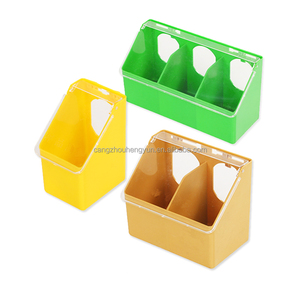 Mangeoire et abreuvoir suspendus <span class=keywords><strong>en</strong></span> plastique pour cailles, poulets et pigeons - Product Image 1