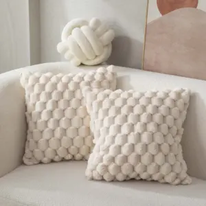 Grosir sarung bantal mewah 3D LEMBUT sarung bantal pola kura-kura nanas berlapis untuk dekorasi ruang tamu nyaman kamar tidur Sofa