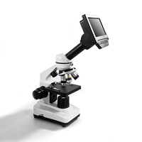 2025 Newest 4.3 Inch Digital Microscope with Electronic Eyepiece and 1080P Video Best Science Teaching Tool VMS430BE