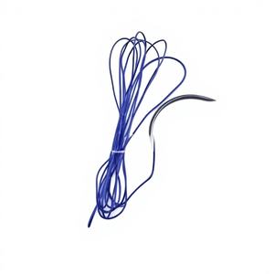 Benang Bedah Veteriner PGA untuk Kucing Anjing Asam Poliglikolat Dapat Diserap BC4125 Biru 90cm - Product Image 2