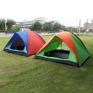 Tienda de campaña al aire libre para 3-4 personas para la temporada de verano familiar Estructura de un dormitorio esencial para la exploración salvaje - Product Image 4