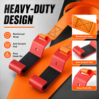 Kit de sangles de levage robustes pour jet ski PWC, capacité de 2204 lb, qualité marine pour l'entretien des Sea-Doo, Yamaha, Kawasaki