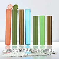 Tube souple en PP personnalisé 19*116mm POP TOP pour emballage de soins personnels Modèle 26AT03-16 Tube en plastique PP à presser