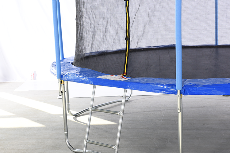 Zoshine 8FT Outdoor Trampoline PVC Jumping Bed Protective Net Ladder ...