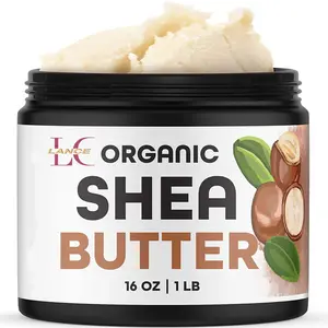 Private Label Oem Natuurlijke Biologische Vegan Hydraterende 100% Pure Raw Virgin Ongeraffineerde Afrikaanse Shea Boter Voor Gezicht Lichaam Haar Zorg