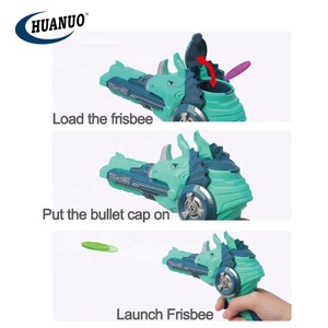 Kinder spielen 2 Plastik pistole Big Mouth Ente Ziel Schieß spiel Spielzeug - Product Image 3