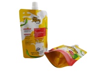 Pochettes souples personnalisées écologiques avec bec verseur pour jus de fruits et gelée - Emballage alimentaire de 100 ml/200 ml avec bec verseur