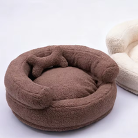 Cama para Perro Rectangular, Minimalista, Linda y Divertida, Ortopédica, Ecológica, de Rayón, Moderna, Desmontable y Lavable, Tipo Sofá/Cueva, Personalizada de Fábrica