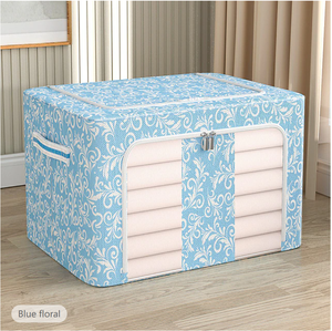 高品质可折叠储物盒 2 窗家居衣柜收纳盒 功能性收纳箱 可堆叠衣物收纳箱 - Product Image 6