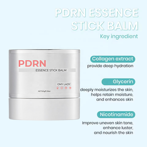 Bálsamo facial hidratante con logotipo personalizado, producto para el cuidado de la piel, antiarrugas, niacinamida, resplandor facial, bálsamo en barra Pdrn - Product Image 4