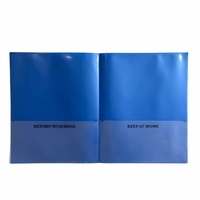 Dossier de classement pour enfants en plastique transparent, étanche, avec logo personnalisé, pour les devoirs des élèves, vente en gros