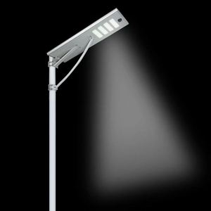 Lampe solaire de rue tout-en-un LED monocristalline de haute qualité 60W 80W, étanche IP65, éclairage routier LiFePO4 - Product Image 1