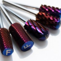 Foret à ongles de sécurité en carbure de tungstène 3/32" 4XC à barillet large et sommet lisse, haute qualité à bas prix