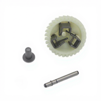 Kit de régulateur de vitesse à essence Ricman pour pièces de moteur Hon GX390 (inclut engrenage, arbre central, rondelle, bague coulissante)