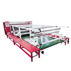Presse à chaud semi-automatique avec système d'huilage, Calandra manuelle pour maillots, Imprimante à plat pour sublimation et transfert thermique par rouleau - Product Image 4