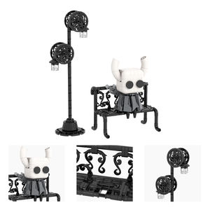 MOC1664 personaggi del gioco piccolo cavaliere vuoto 354 pezzi mattoni creativi educativi in plastica raccogli blocchi da costruzione giocattoli regalo per bambini - Product Image 5