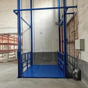 Elevatore Idraulico Compatto da 0,5 Tonnellate con Guida a Binario da 10m per Piccoli Officine e Soppalchi - Product Image 2